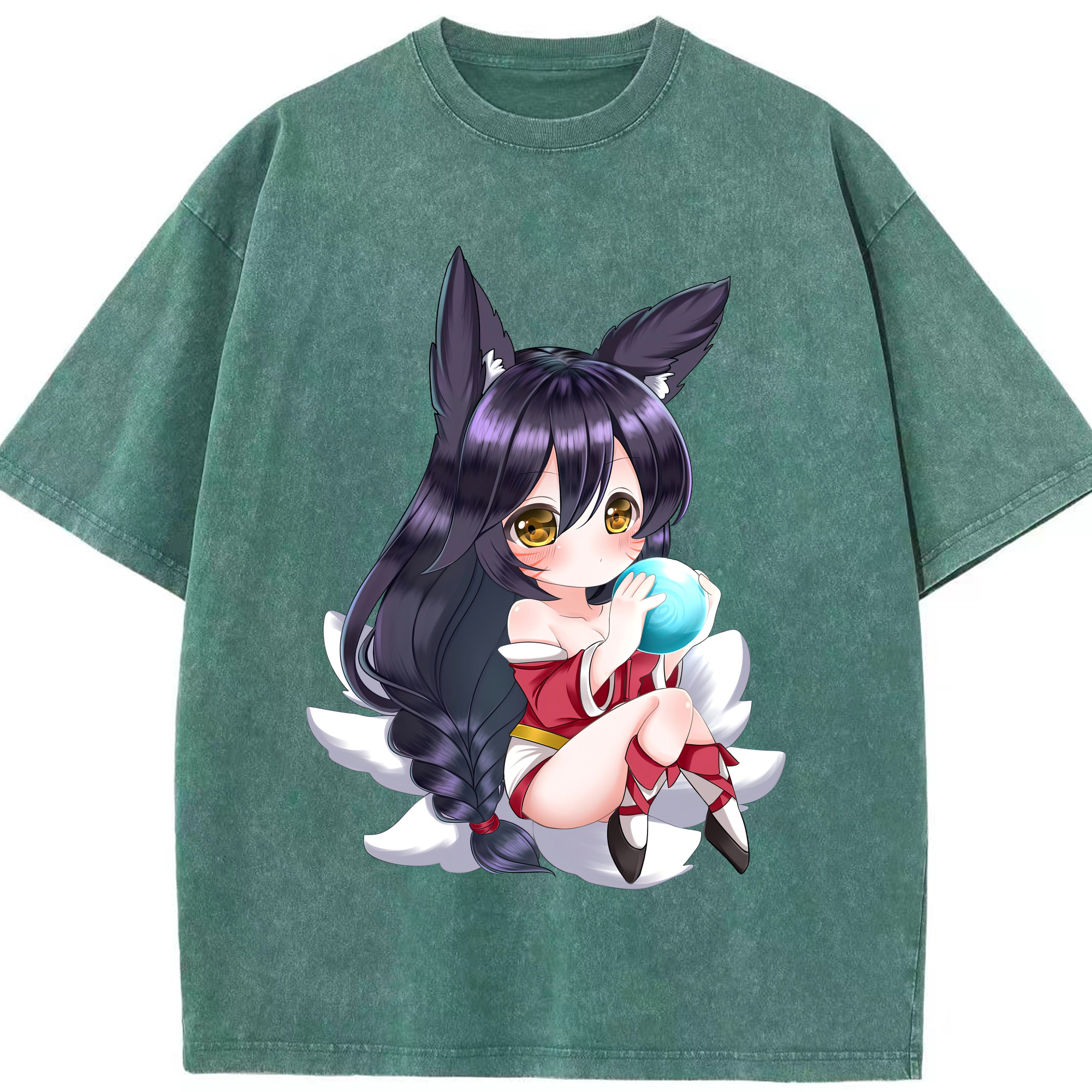 リーグ・オブ・レジェンド League of Legends LOL 綿100% ヴィンテージ風 半袖Tシャツ（フロントプリント）